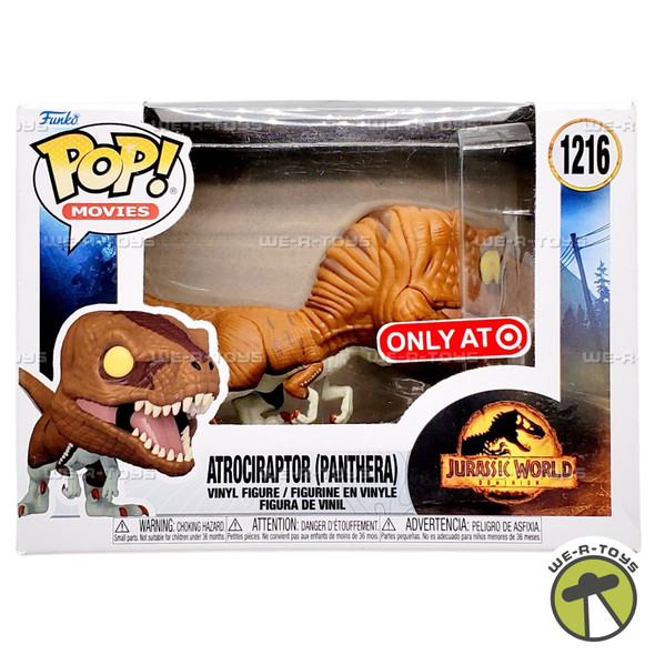 Funko POP Movies Jurassic World Dominion Atrociraptor Panthera 1216 Vinyl Figure