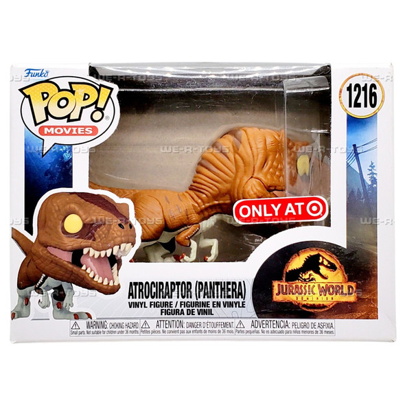 Funko POP Movies Jurassic World Dominion Atrociraptor Panthera 1216 Vinyl Figure