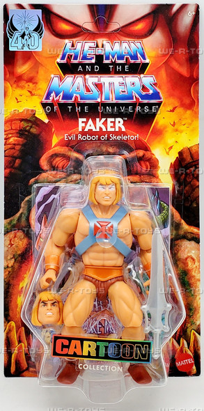 Masters of the Universe Cartoon Collection Faker Action Figure 2024 Mattel JBM82
