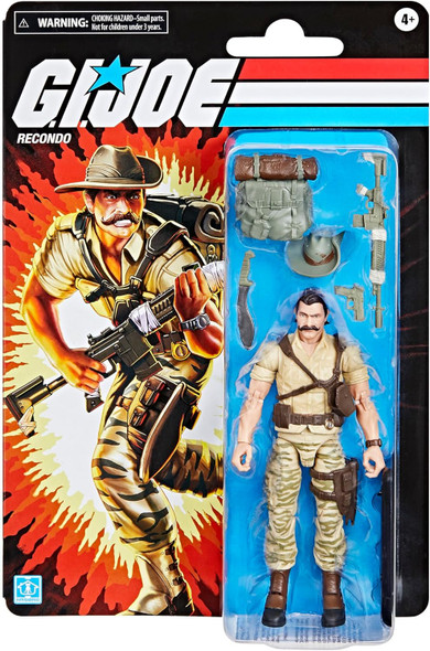 G.I. Joe Classified Series Retro Cardback Recondo Hasbro
