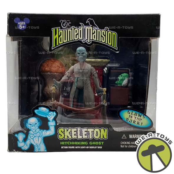The Haunted Mansion The Skeleton Hitchiking Ghost Action Figure Disney NEW
