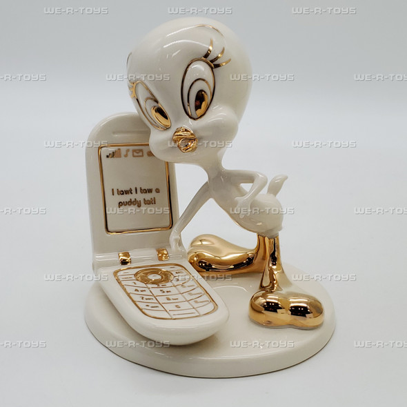 Lenox Looney Toones Tweety Chats 5" Statue 814004 NEW