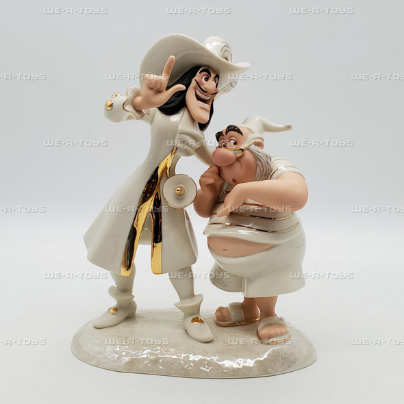 Lenox Disney Peter Pan Captain Hook Find Me Peter Pan Statue 772327 NEW