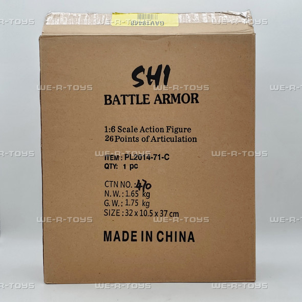 Shi Battle Armor 1/6 Scale Figure Phicen Limited Executine Replicas 2015 NEW