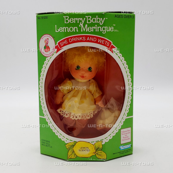 Strawberry Shortcake Berry Baby Lemon Meringue Doll No. 91200 Kenner 1984