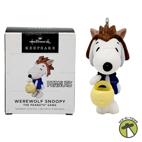 Peanuts Werewolf Snoopy Mini Hallmark Keepsake Ornament 2022