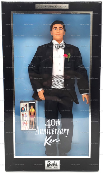 40th Anniversary Ken Barbie Doll In Tuxedo Collector Edition 2001 Mattel #50722