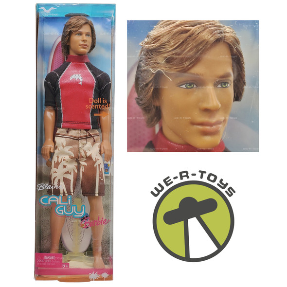 Barbie Cali Guy Blaine Doll 2004 Mattel G8667