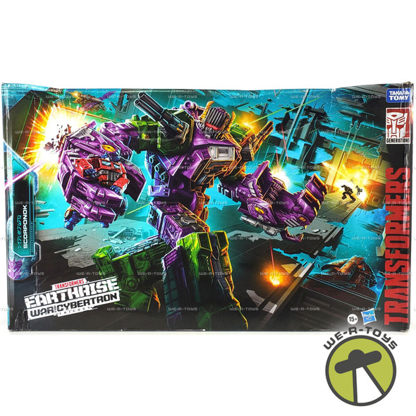 Transformers Generations War for Cybertron Earthrise Titan Scorponok Figure 2020