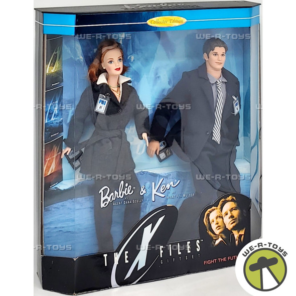 Barbie & Ken The X-Files Giftset Collector Edition Dolls 1998 Mattel 19630