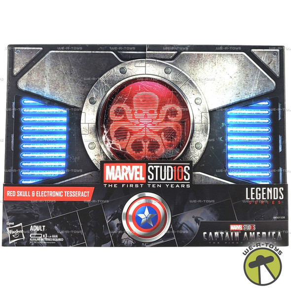 Marvel Studios The First 10 Years Red Skull & Electronic Tesseract 2017 Hasbro