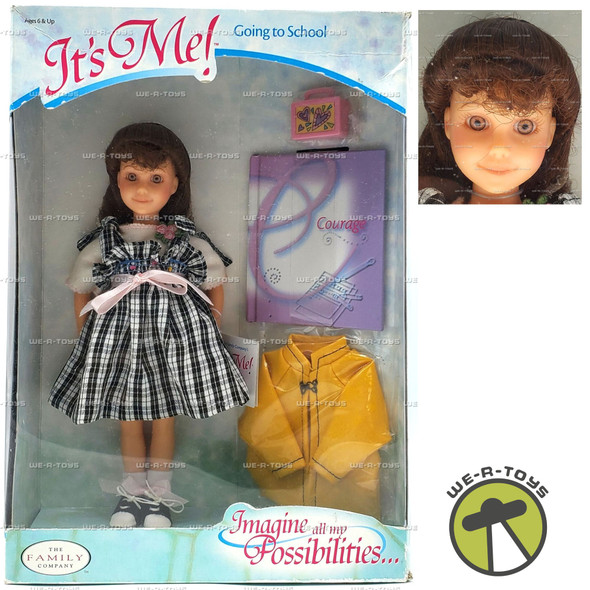 It's Me! Going To School Doll 1998 The Family Company #40207