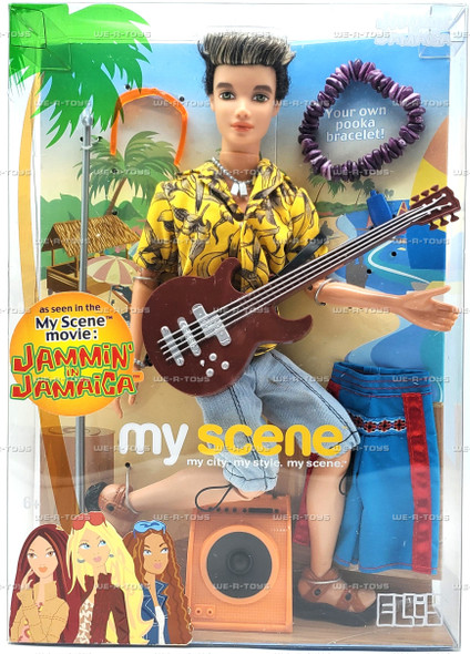 Barbie My Scene Jammin' in Jamaica Movie Sutton Doll 2003 Mattel C5296