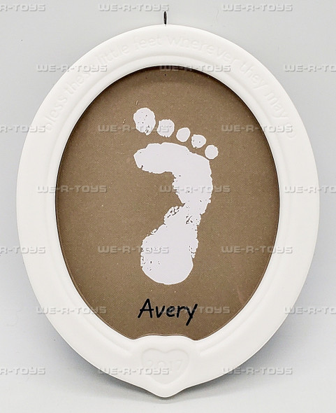 Little Feet, Big Blessing Hallmark Keepsake Ornament Kit 2017