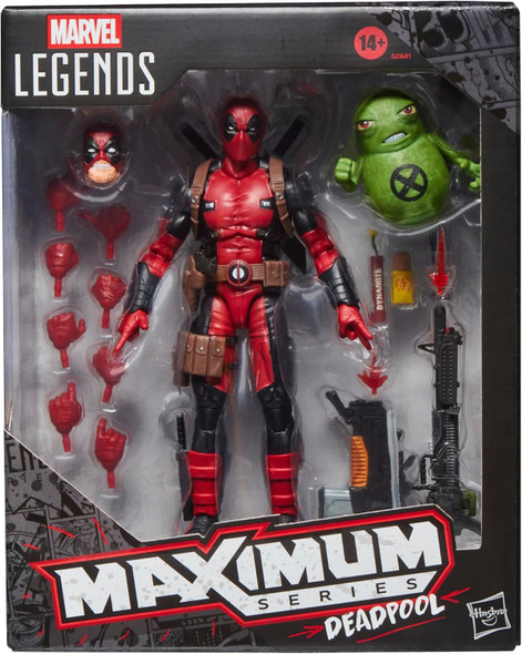 Marvel Legends Maximum Series Deadpool Action Figure Hasbro 2026