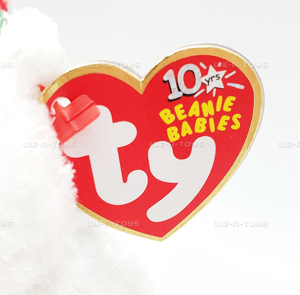 Ty Beanie Babies Snowdrift the Polar Bear Christmas Plush 2003