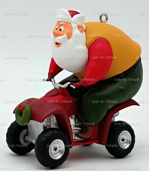 Santa's ATV Adventure Hallmark Keepsake Ornament 2012 New QXG4314