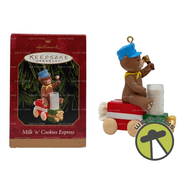 Milk N Cookies Express Hallmark Keepsake Ornament 1999 QX6839 New