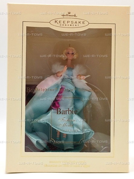 Barbie Delphine Fashion Model Barbie Hallmark Keepsake Ornament 2004 Mattel New