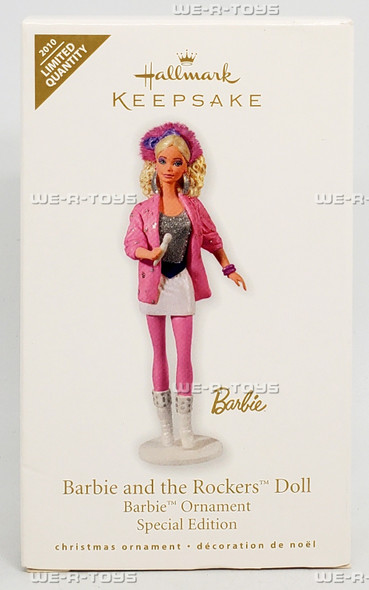Barbie and the Rockers Doll Special Edition Hallmark Keepsake Ornament 2010
