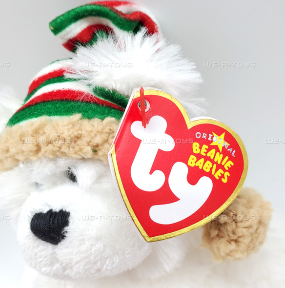 Ty Beanie Babies Chillingsly the Bear Winter Plush 2006