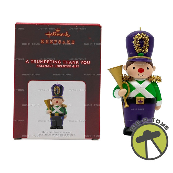 A Trumpeting Thank You Hallmark Keepsake Ornament 2021 New LPR3615