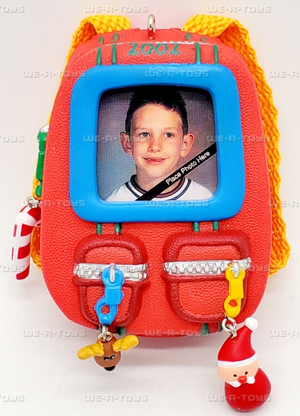 Back To School 2002 Hallmark Keepsake Christmas Photo Ornament
