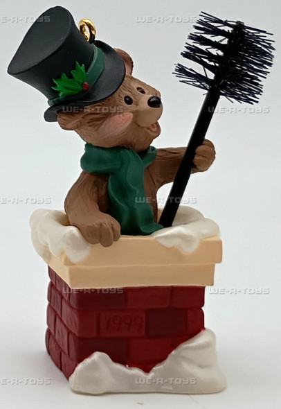 All Sooted Up Bear Hallmark Keepsake Ornament 1999 New QX6837