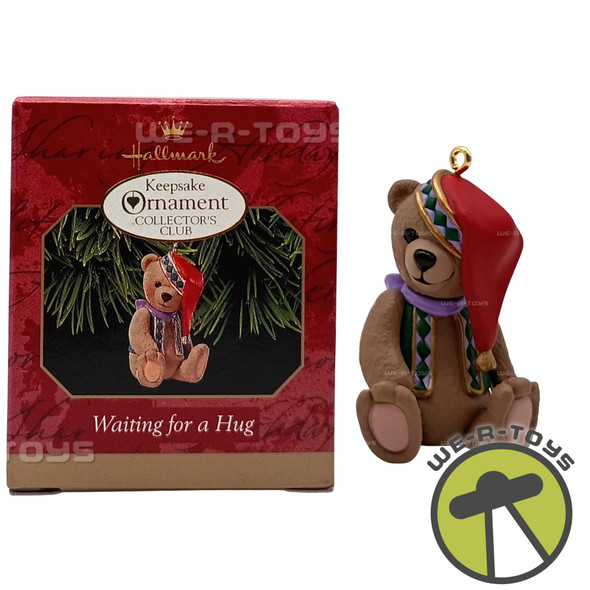Waiting For A Hug Bear Hallmark Keepsake Ornament 1999 New QXC4537