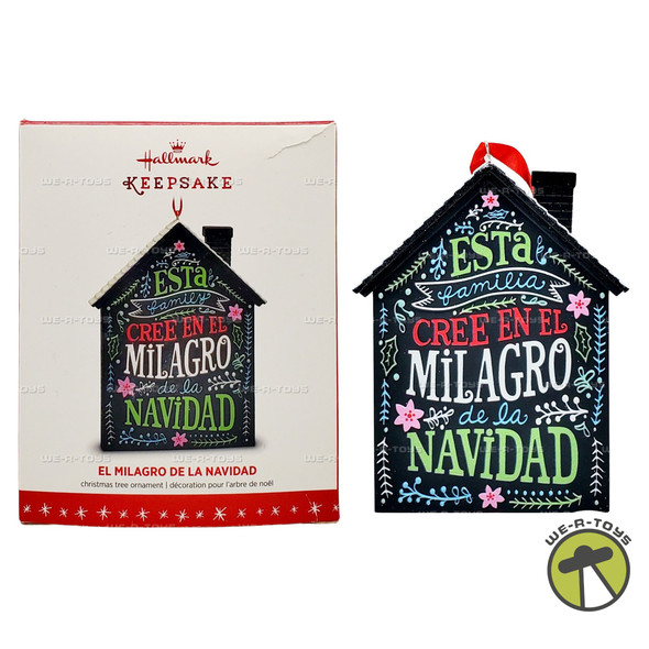 El Milagro de la Navidad Hallmark Keepsake Christmas Ornament 2016