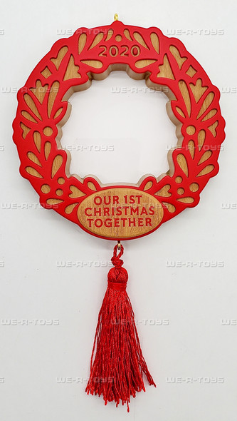 Our First Christmas Together 2020 Photo Frame Hallmark Keepsake Ornament