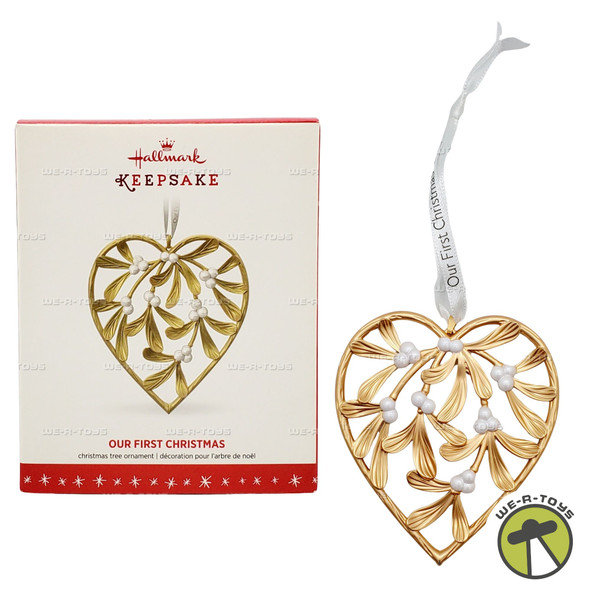 Our First Christmas 2016 Hallmark Keepsake Christmas Ornament