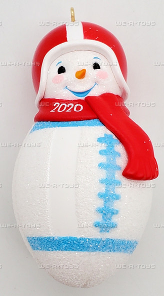 Football Snowman Personalized Hallmark Keepsake Christmas Ornament 2020