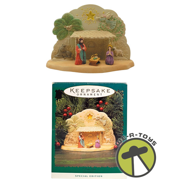 O Holy Night Four Piece Set Holiday Keepsake Ornament 1996 New QXM4204