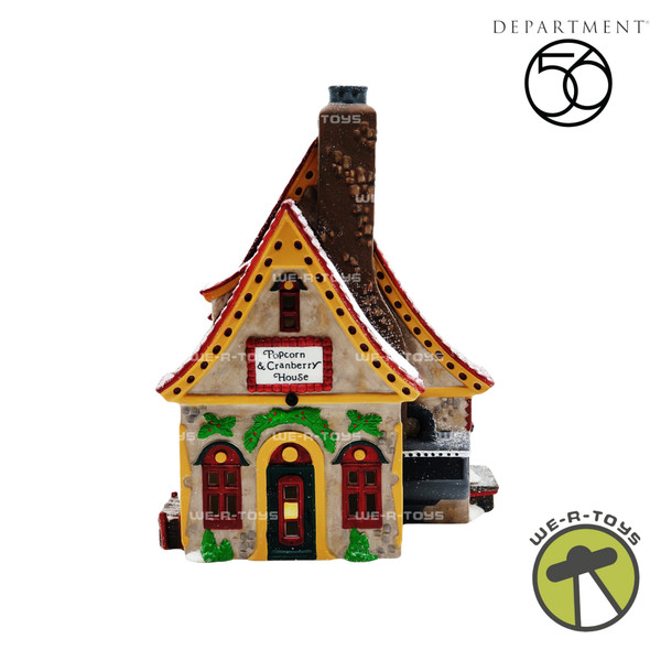 Dept 56 North Pole Series Popcorn & Cranberry House 1996 No. 56388