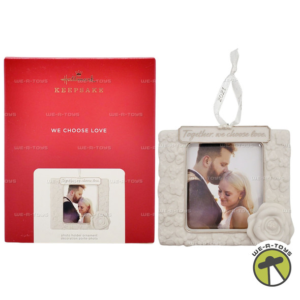 We Choose Love Photo Frame Hallmark Keepsake Christmas Ornament 2021
