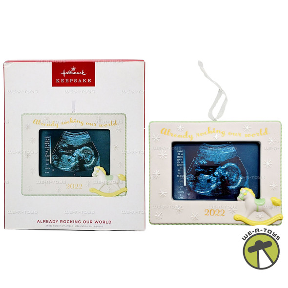 Hallmark Keepsake Christmas Ornament Already Rocking Our World 2022