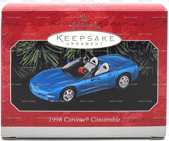 Hallmark Keepsake 1998 Corvette Convertible Ornament 1998 #QX6416