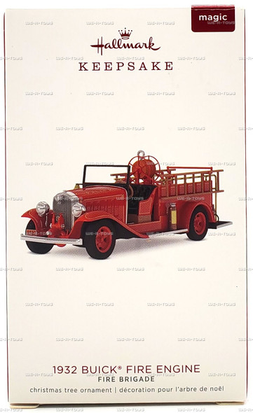 Hallmark Keepsake 1932 Buick Fire Engine Fire Brigade Ornament 2018 #QX9323