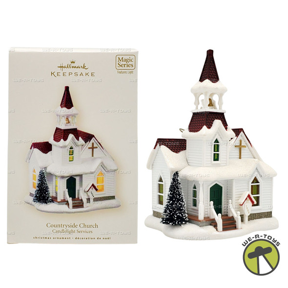 Hallmark Keepsake Ornament Countryside Church 2008 Eleventh in the Series