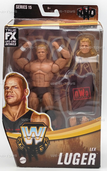 WCW NWO Legends Lex Luger Action Figure 2002 Mattel HDM44 New