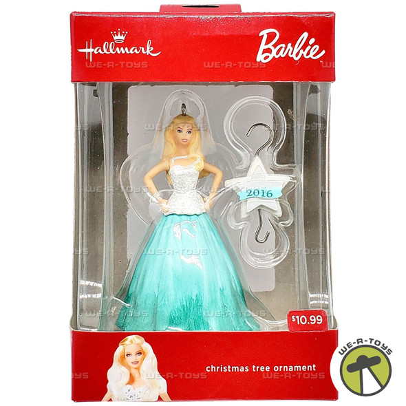 Hallmark Christmas Tree Ornament 2016 Holiday Barbie