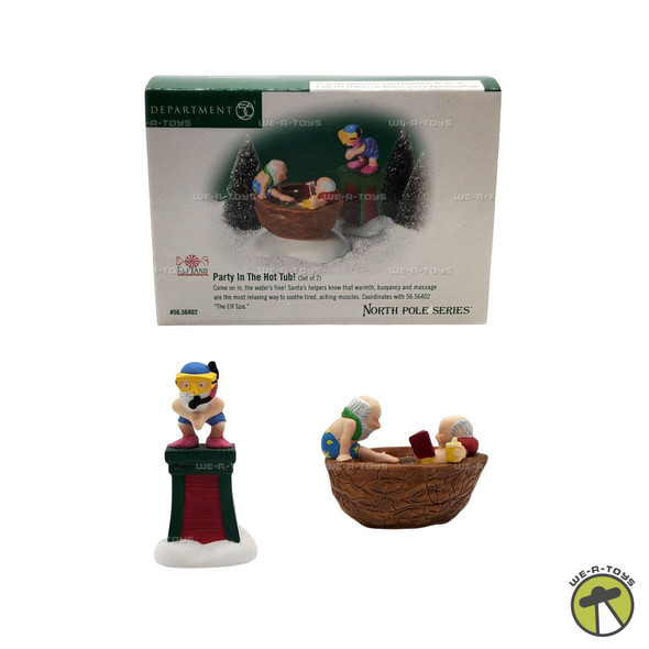 Department 56: Party in the Hot Tub! RETIRED