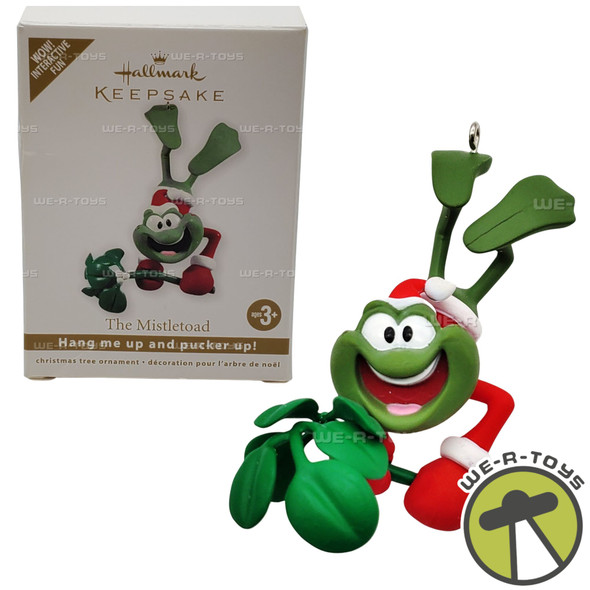 Hallmark Keepsakes 2011 The Mistletoad Christmas Ornament NEW