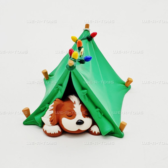 Hallmark Keepsakes 1996 Pup-Tenting Ornament NEW