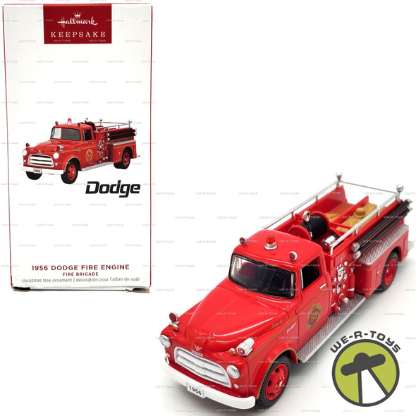 Hallmark Keepsake 1956 Dodge Fire Engine Fire Brigade Ornament 2023 #QXR8167