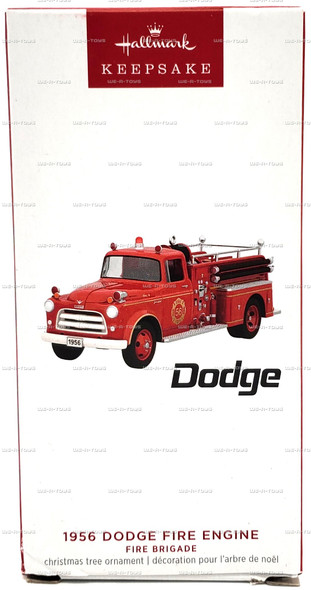 Hallmark Keepsake 1956 Dodge Fire Engine Fire Brigade Ornament 2023 #QXR8167