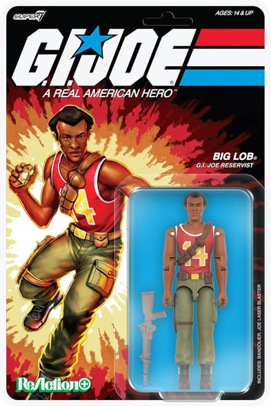 G.I. Joe ReAction Big Lob Movie Ver. Action Figure Super7