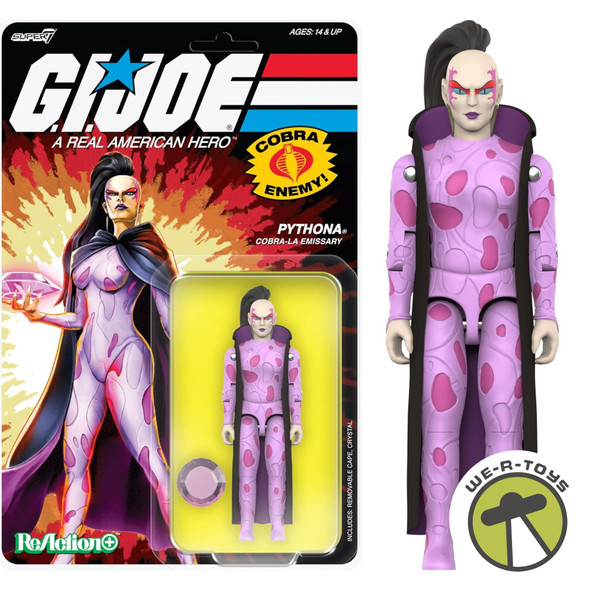 G.I. Joe ReAction Pythona Movie Ver. Action Figure Super7
