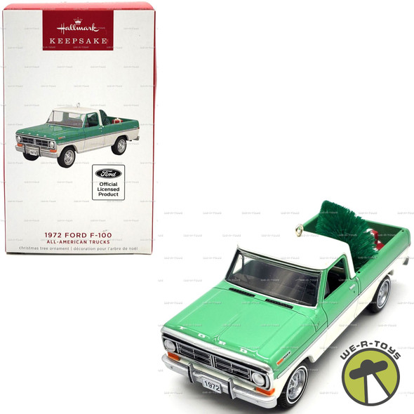 Hallmark Keepsake 1972 Ford F-100 All-American Trucks Ornament 2022 #QXR9183